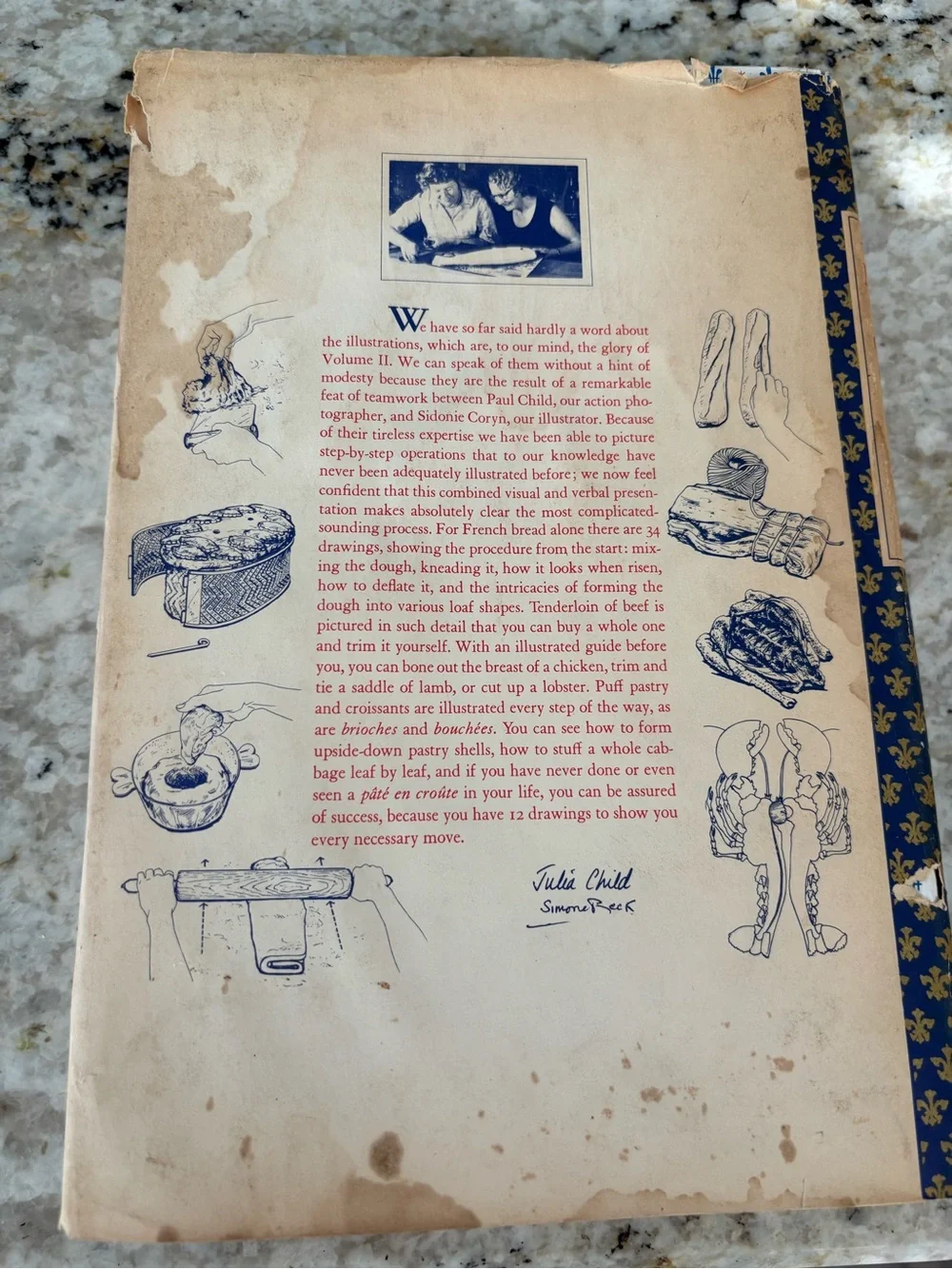 Julia Child & Simone Beck Mastering the Art of French Cooking Vol 2, 1970, Book